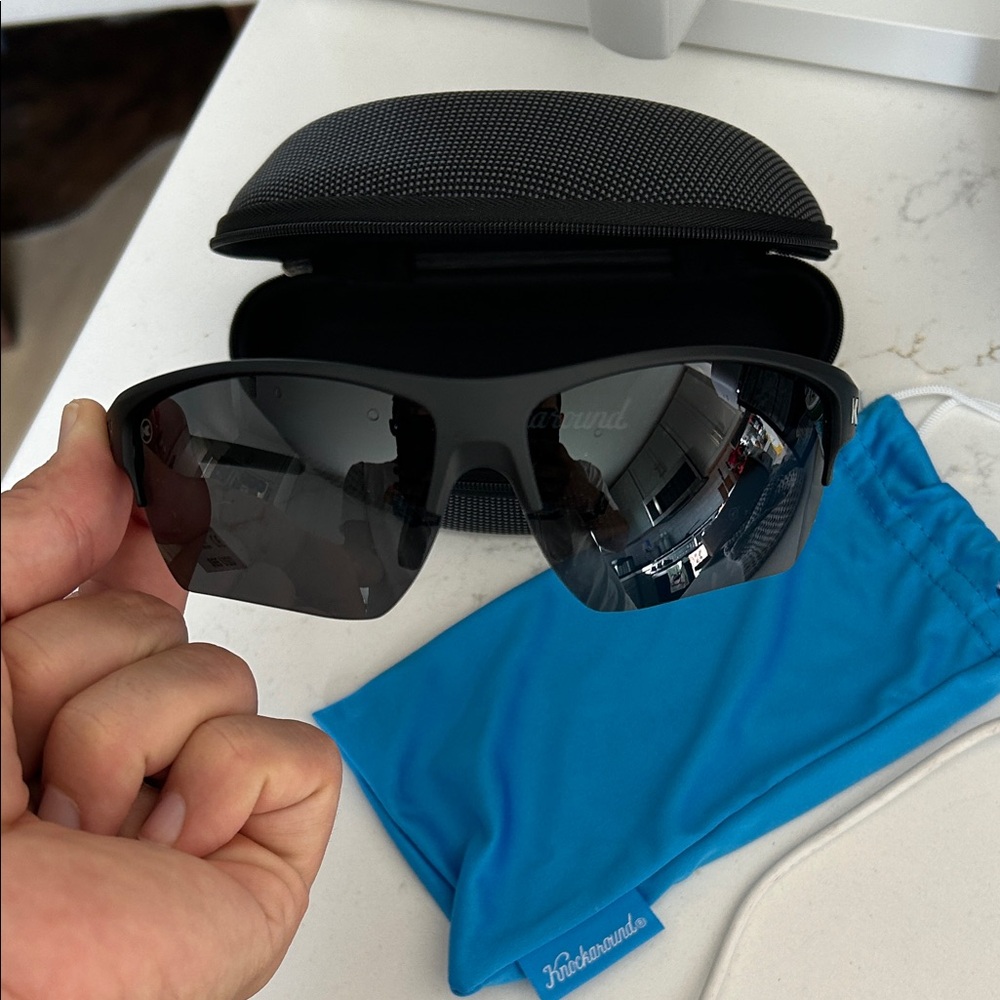 Knockaround Black Sunglasses - Picture 2 of 7